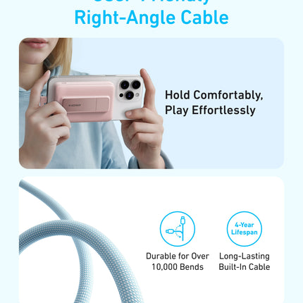 Anker Zolo Magnetic Power Bank (10K, 30W, Built-in USB-C Cable)