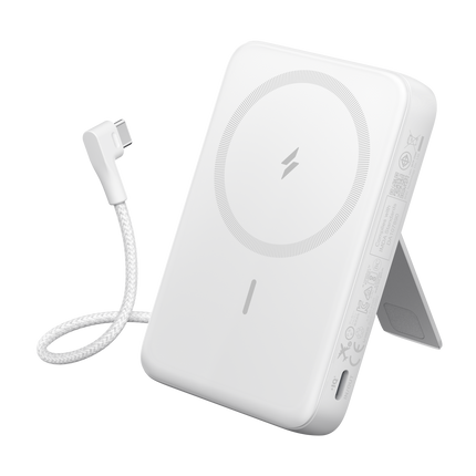 Anker Zolo Magnetic Power Bank (10K, 30W, Built-in USB-C Cable)
