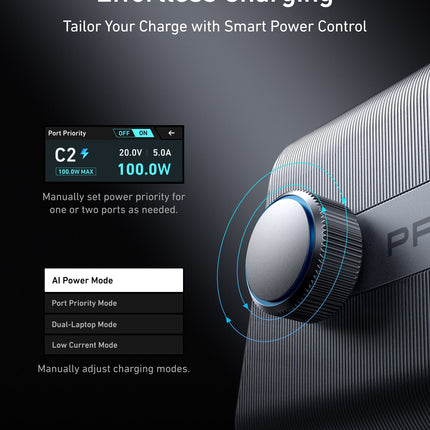 Anker Prime Charger (250W, 6 Ports, GaNPrime)