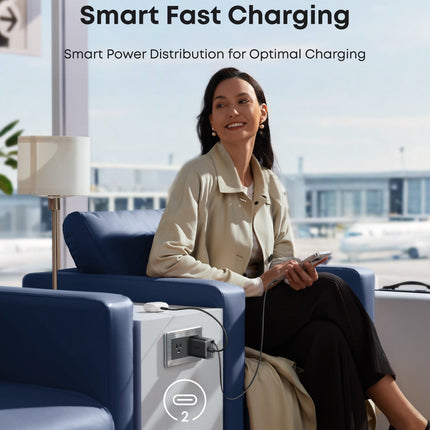 Anker Nano Charger (35W, Built-In Retractable USB-C Cable)