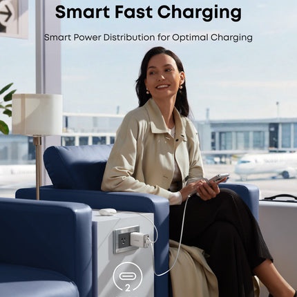 Anker Nano Charger (35W, Built-In Retractable USB-C Cable)