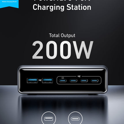 Anker Prime Charger (200W, 6 Ports, GaN)