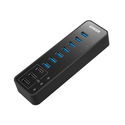 Anker 60W 10-Port USB 3.0 Data Hub