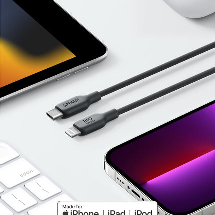 Anker <b>541</b> USB-C to Lightning Cable (Bio-Based)