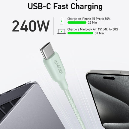 Anker <b>543</b> USB-C to USB-C Cable (Bio-Braided)