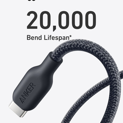 Anker <b>543</b> USB-C to USB-C Cable (Bio-Braided,6 ft)