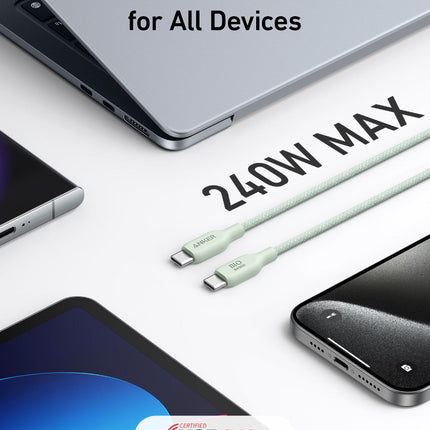 Anker <b>543</b> USB-C to USB-C Cable (Bio-Braided)