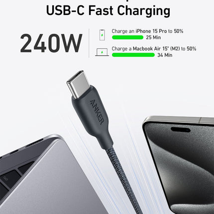 Anker <b>543</b> USB-C to USB-C Cable (Bio-Braided)