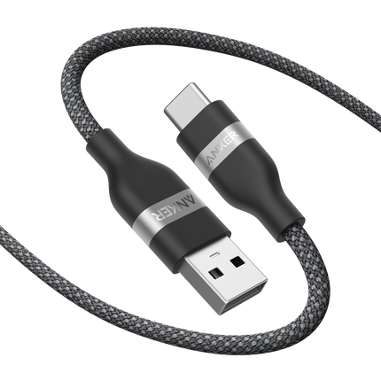 Anker USB-A to USB-C Cable (3 ft/6 ft, Upcycled-Braided)