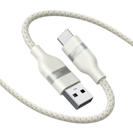 Anker USB-A to USB-C Cable (3 ft/6 ft, Upcycled-Braided)