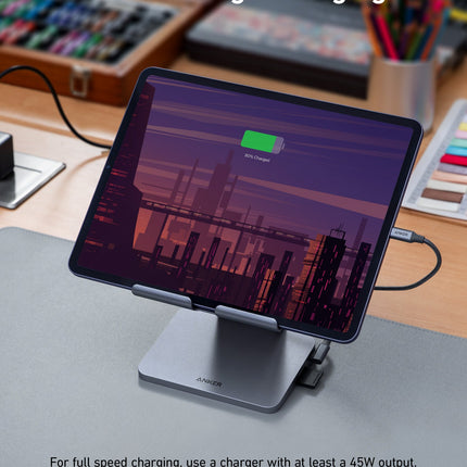 Anker <b>551</b> USB-C Hub (8-in-1, Tablet Stand)