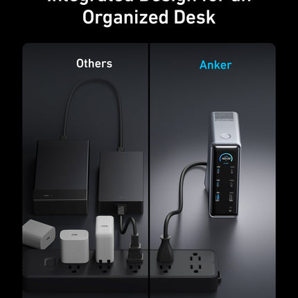 Anker Prime Charging Docking Station (14-in-1, Dual Display, 160W)