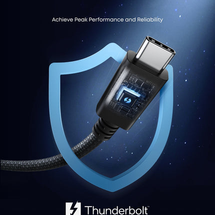Anker Prime Thunderbolt 5 Cable (3.3 ft, 80Gbps, 240W)