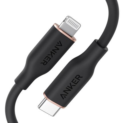 Anker <b>641</b> USB-C to Lightning Cable (Flow, Silicone)