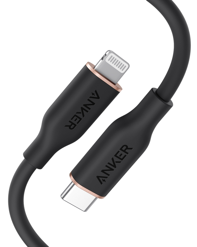 Anker <b>641</b> USB-C to Lightning Cable (Flow, Silicone)
