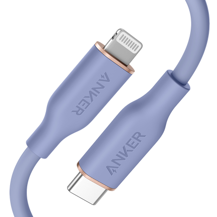 Anker <b>641</b> USB-C to Lightning Cable (Flow, Silicone)