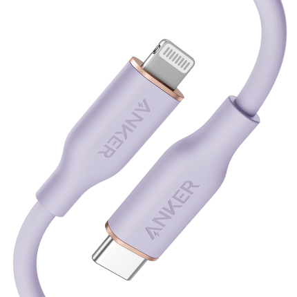 Anker <b>641</b> USB-C to Lightning Cable (Flow, Silicone)