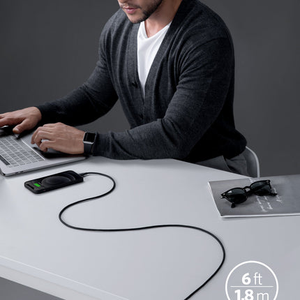 Anker <b>641</b> USB-C to Lightning Cable (Flow, 3 ft Silicone)