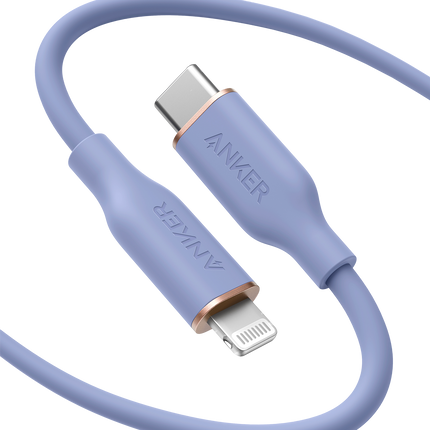 Anker <b>641</b> USB-C to Lightning Cable (Flow, Silicone)