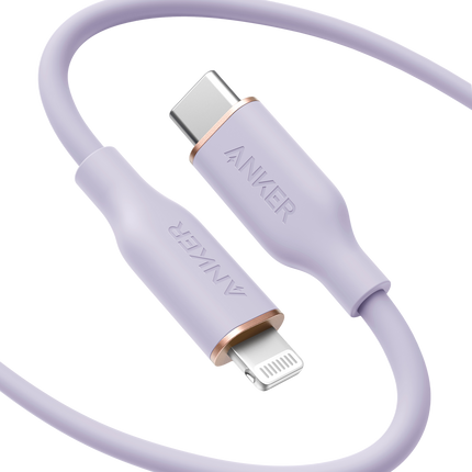 Anker <b>641</b> USB-C to Lightning Cable (Flow, Silicone)