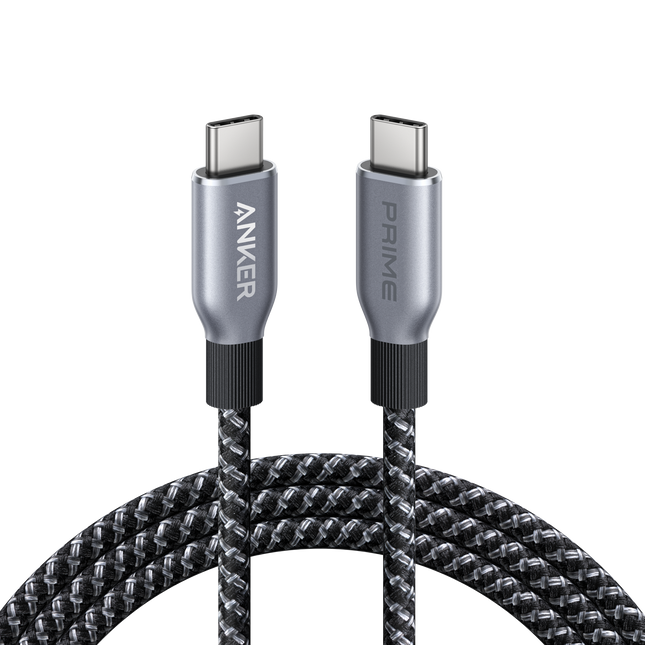 Anker Prime USB-C to USB-C Cable (240W, Upcycled-Braided)