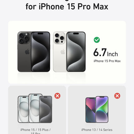 Anker MagGo Magnetic Case with Stand (360° Ring Stand)