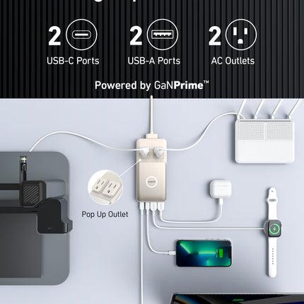 Anker <b>727</b> Charging Station (GaNPrime 100W)