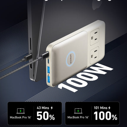 Anker <b>727</b> Charging Station (GaNPrime 100W)