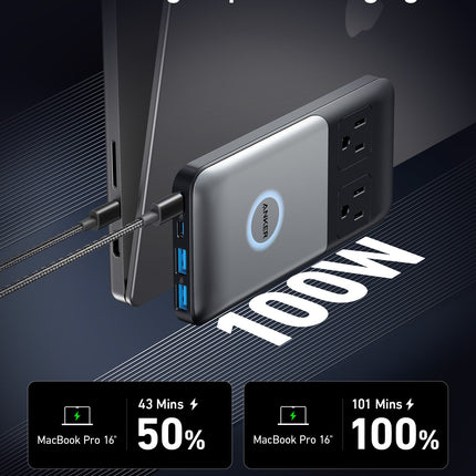 Anker <b>727</b> Charging Station (GaNPrime 100W)