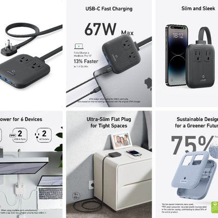 Anker Nano Charging Station (6-in-1, 67W)