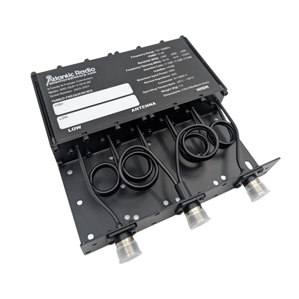 Atlantic Radio Duplexer Series (VHF/UHF 50W 6-Cavity) for Repeaters