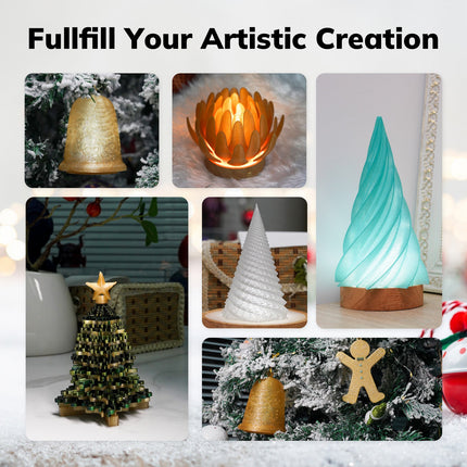 PLA Shiny Glitter Variety Pack (2x1KG) - 1.75MM