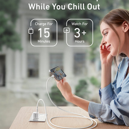 Anker <b>511</b> Charger (Nano) with USB-C to Lightning Cable