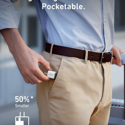 Anker <b>511</b> Charger (Nano) with USB-C to Lightning Cable