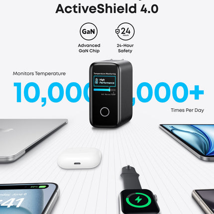 Anker Charger (140W, 4-Port, PD 3.1) with USB-C Cable