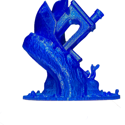 Transparent Sapphire Blue AF 1.75mm PCTG Filament Made in the USA!