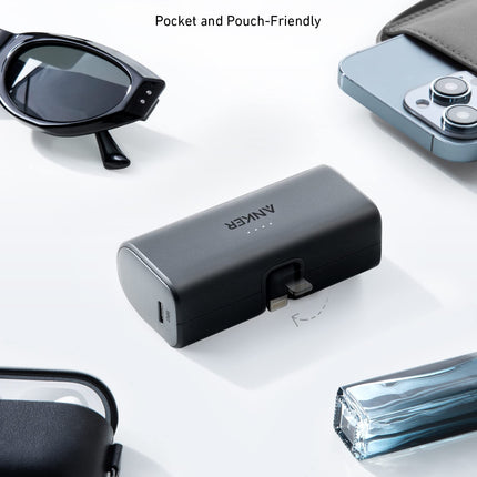 Anker Nano Power Bank (12W, Built-In Lightning Connector)