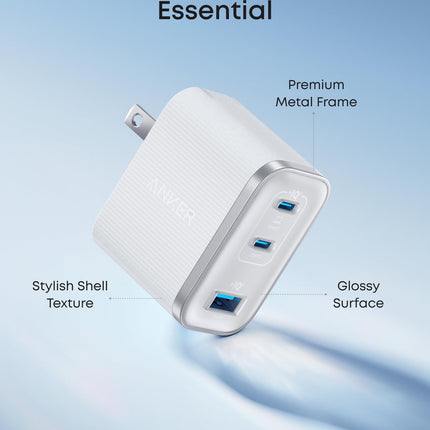 Anker Nano Charger (70W, 3 Ports)