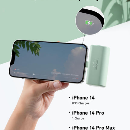 Anker Nano Power Bank (12W, Built-In Lightning Connector)