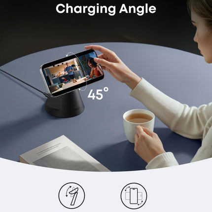 Anker MagGo Wireless Charging Station (3-in-1, Dock Stand)