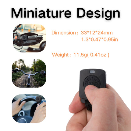 RUYAGE Zello Bluetooth PTT Button Wireless PTT Switch for Walkie Talkie