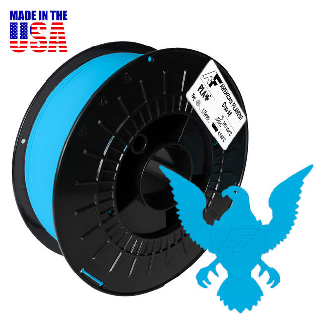 Cyan AF 1.75mm PLA+ Filament for Color Lithophanes