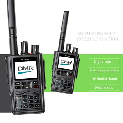 RUYAGE DP10 GPS DMR Digital Walkie Talkie Two Way Radio