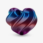 Silk Blue Purple & Shiny Red / U.S. to U.S.