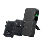 Black Stone / 10K Power Bank + Travel Adapter