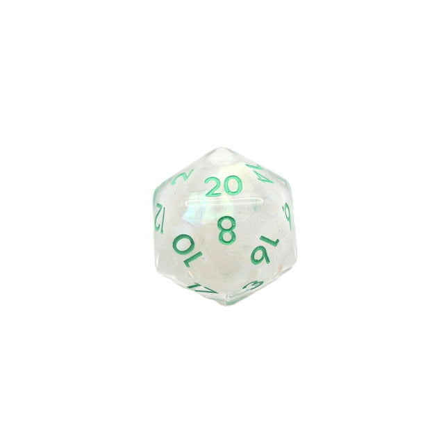 Frosted Meadow - 7 Piece DnD Dice Set | Acrylic RPG Gaming Dice