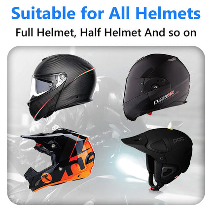 RUYAGE Zello Motorcycle Helmet Bluetooth Headset Wireless PTT Intercom
