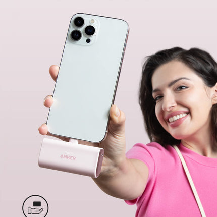 Anker Nano Power Bank (12W, Built-In Lightning Connector)