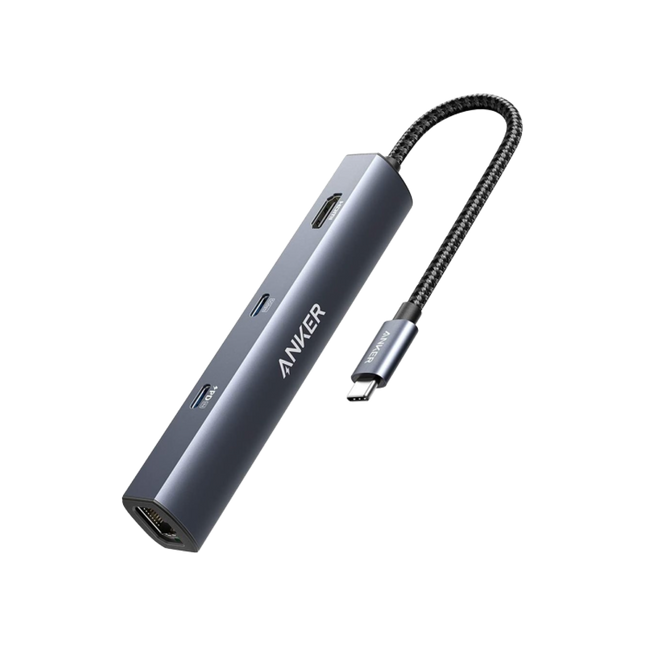 Anker <b>543</b> USB-C Hub (6-in-1, Slim)