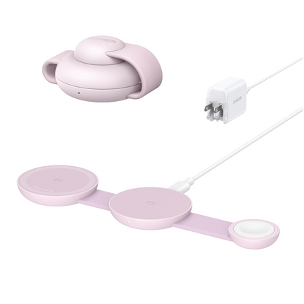 Anker MagGo Wireless Charging Station (3-in-1, Foldable Pad)